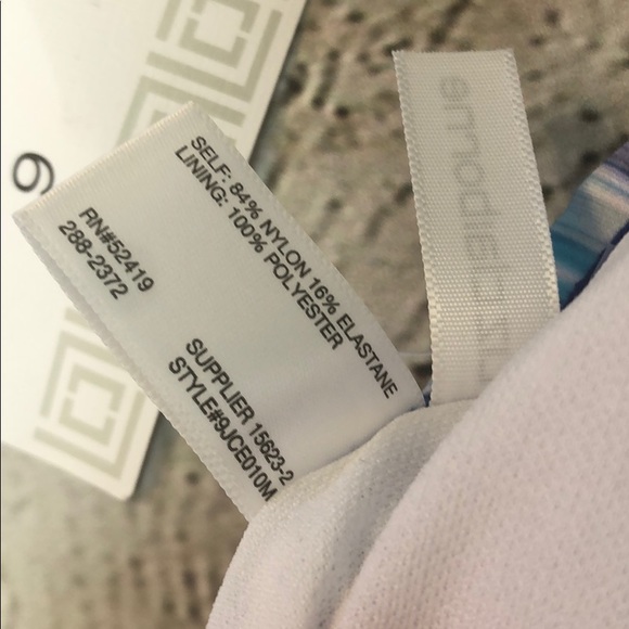 Liz Claiborne One Piece Swimsuit - Picture 8 of 9